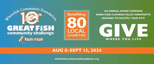 Great Fish Challenge give where you live 80 local charities whitefish community foundation